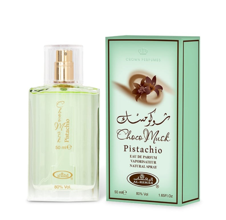 Choco Musk Pistachio 50ml EDP for Unisex By Al Rehab