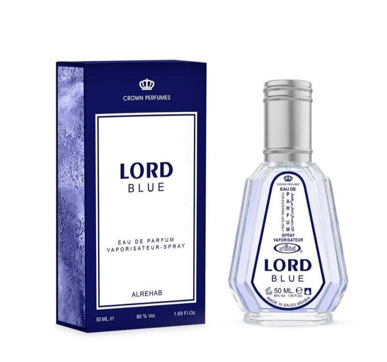 Lord Blue 50ml EDP for Men's By Al Rehab