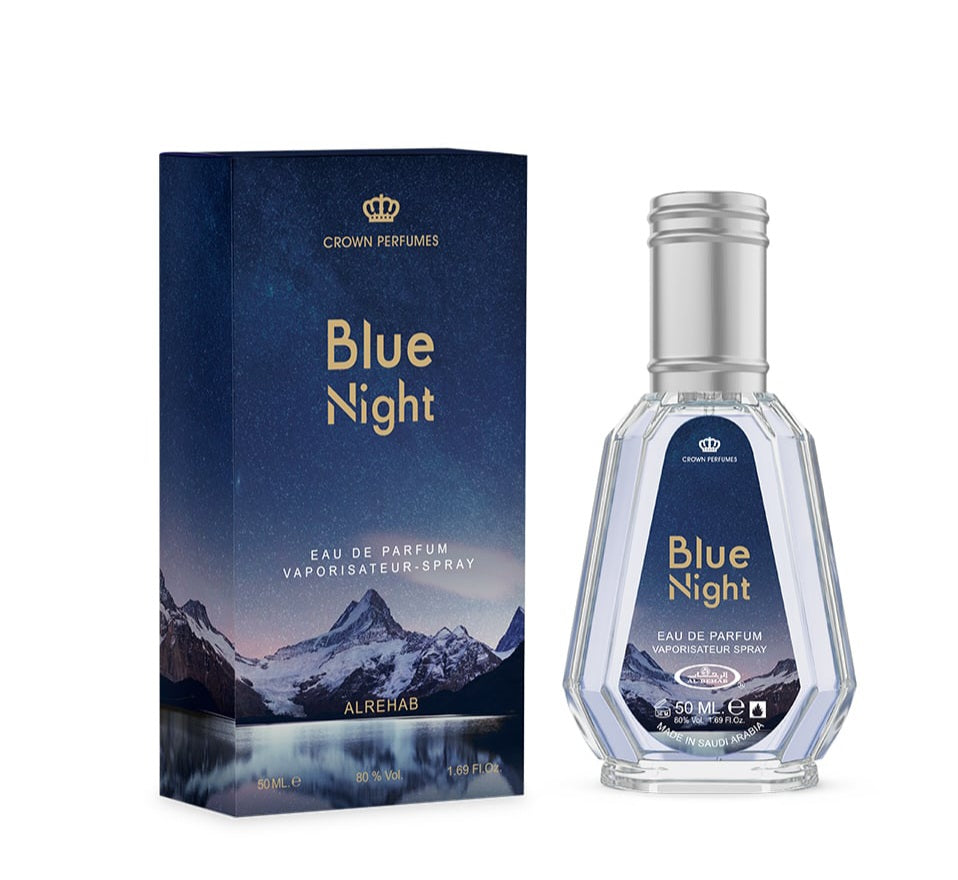 Blue Night 50ml EDP for Men's By Al Rehab