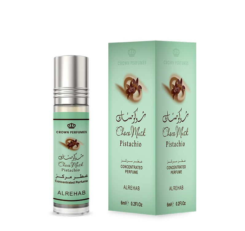 Choco musk pistachio 6ml Oils perfumes EDP Unisex By Al Rehab