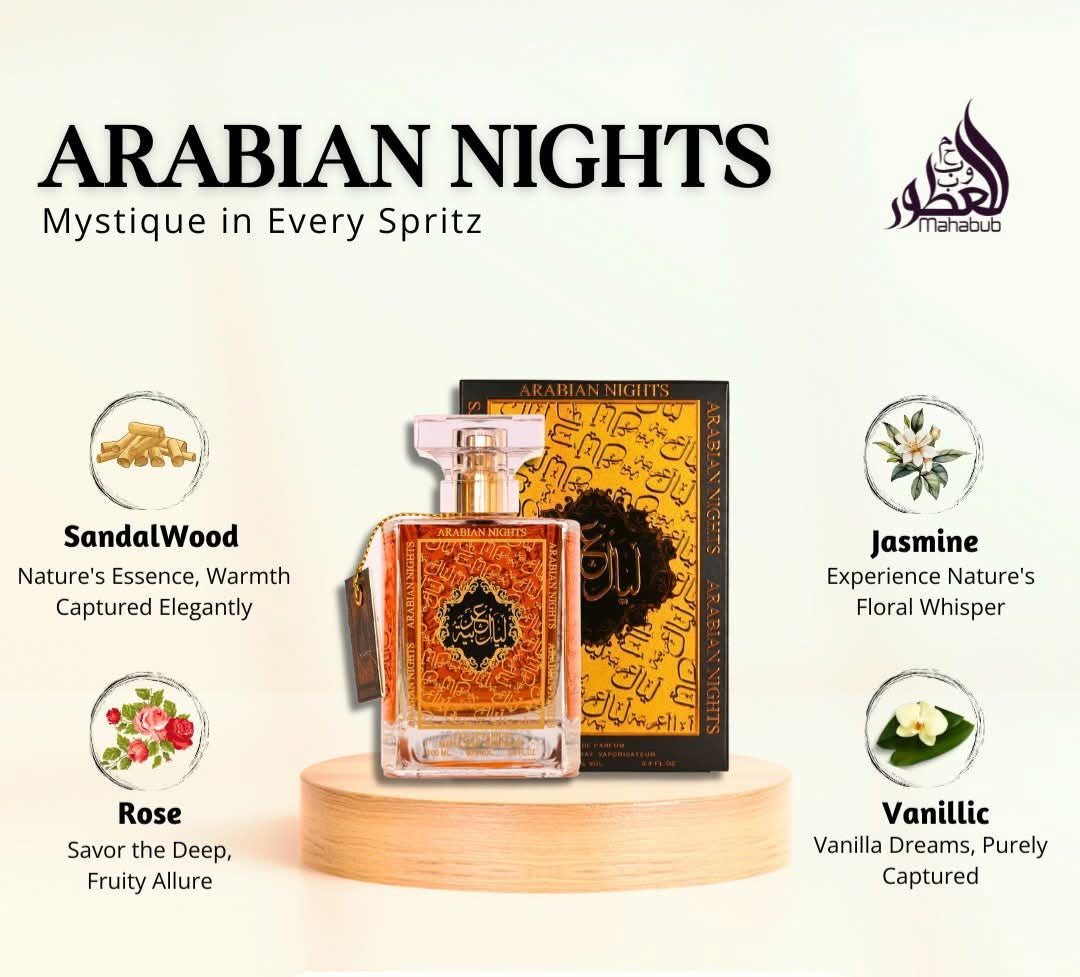 ARABIAN NIGHTS 100ml EDP for Unisex