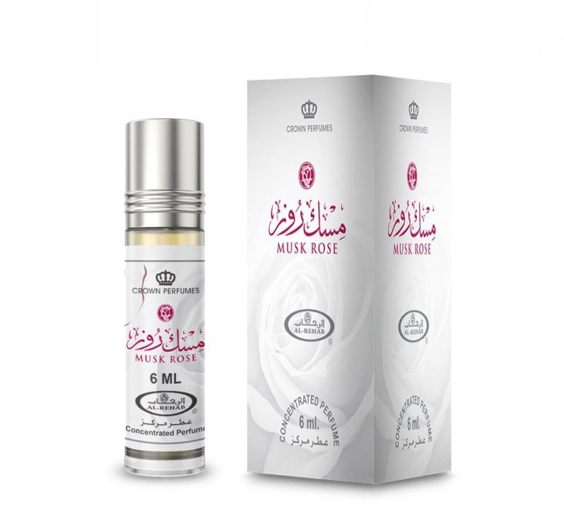 Musk Rose 6ml Oils perfumes EDP Unisex By Al Rehab