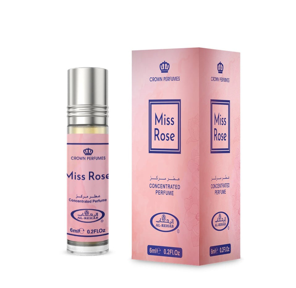 Miss Rose 6ml Oils perfumes EDP for Woman's