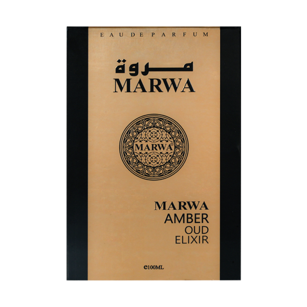 MARWA AMBER OUD ELIXIR 100ml EDP for Unisex By mahabub perfumes