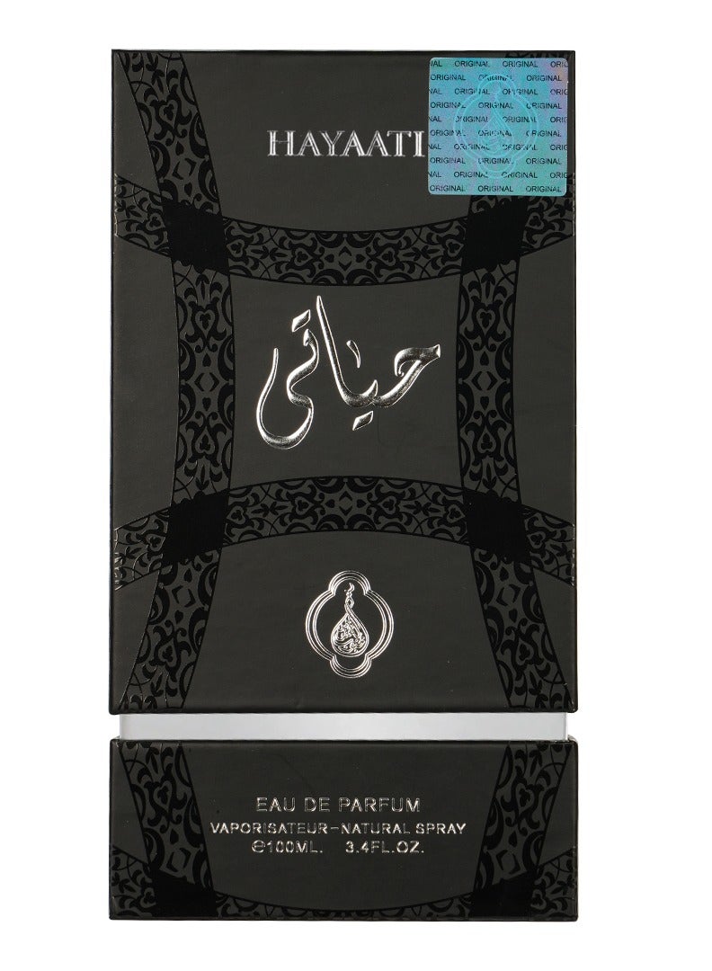 Hayati Black 100ml EDP for Unisex By mahabub