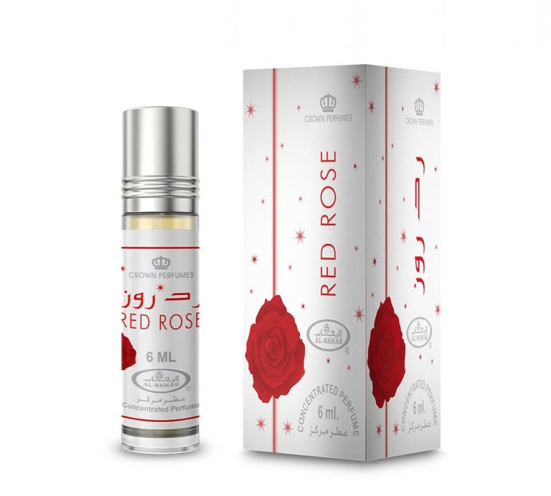 Red rose 6ml Oils perfumes EDP For Woman's By Al Rehab
