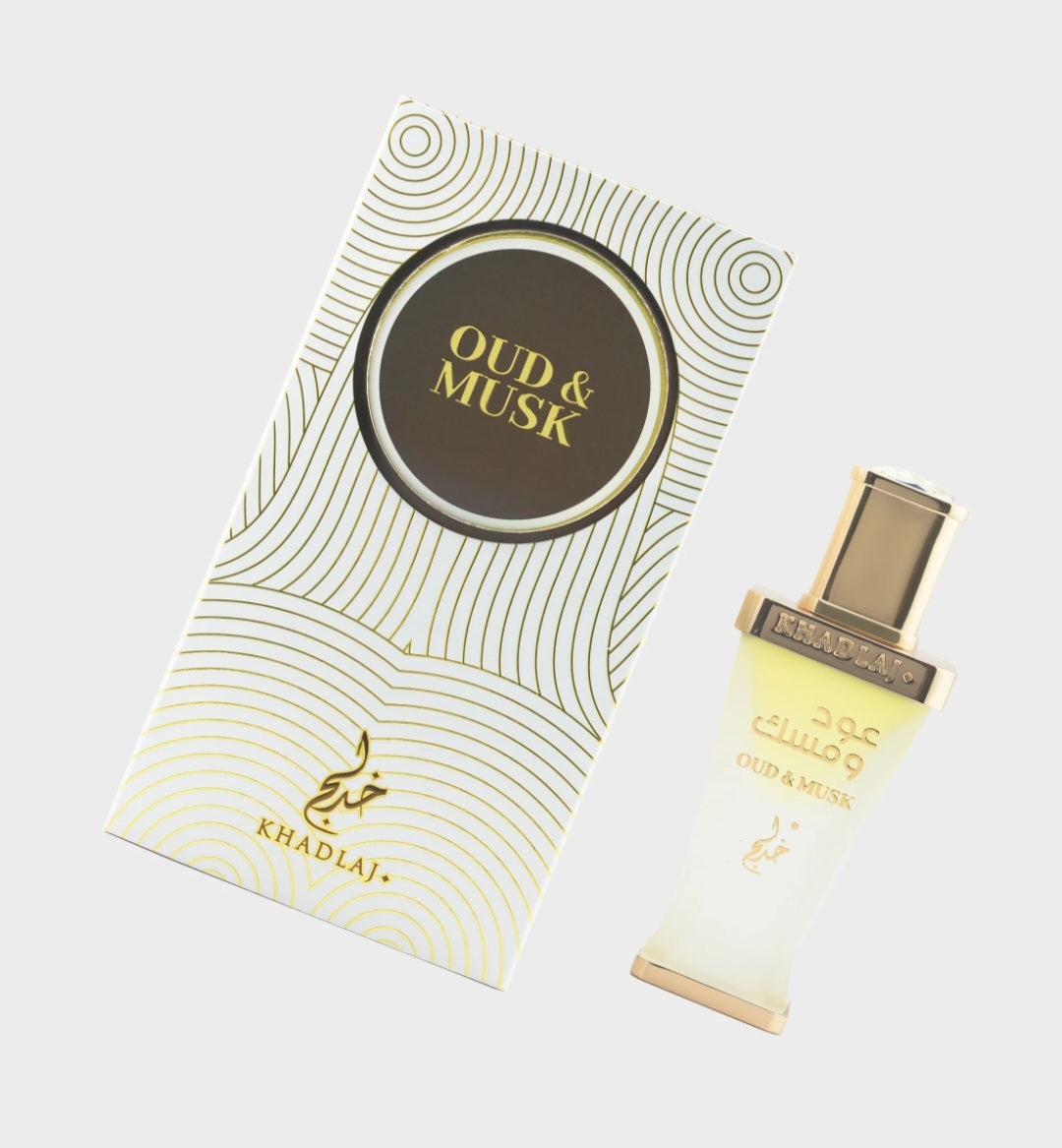 OUD&MUSK 20ML Oils Perfumes EDP Unisex By Khadlaj