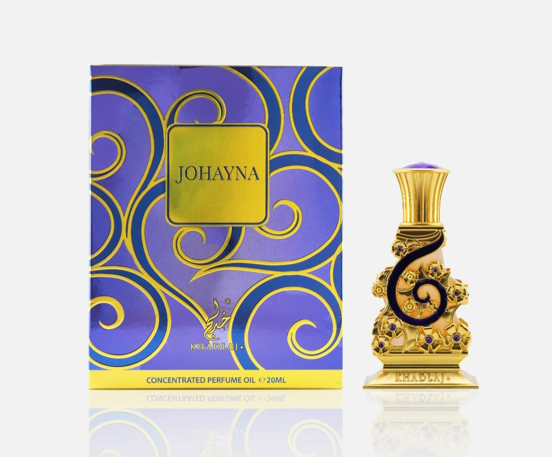 JOHAYNA PURPLE 20ML Oils Perfumes EDP Unisex By Khadlaj