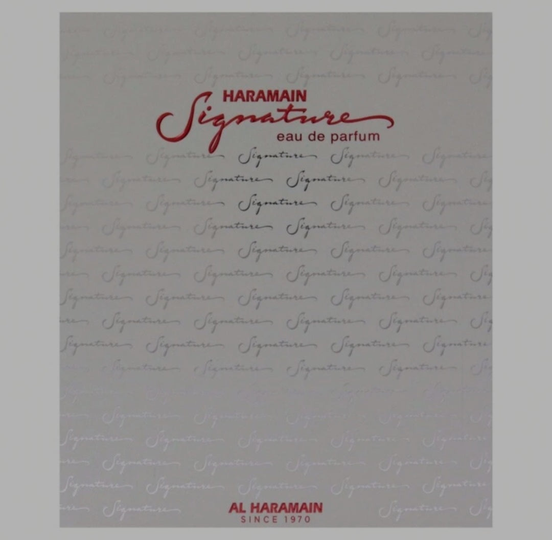 Signature Rose Gold 100ml EDP for Woman's By Al Haramain