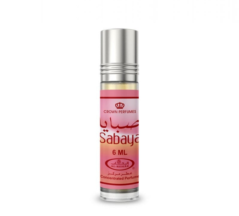 Sabaya 6ml Oils perfumes EDP for Woman's By Al Rehab