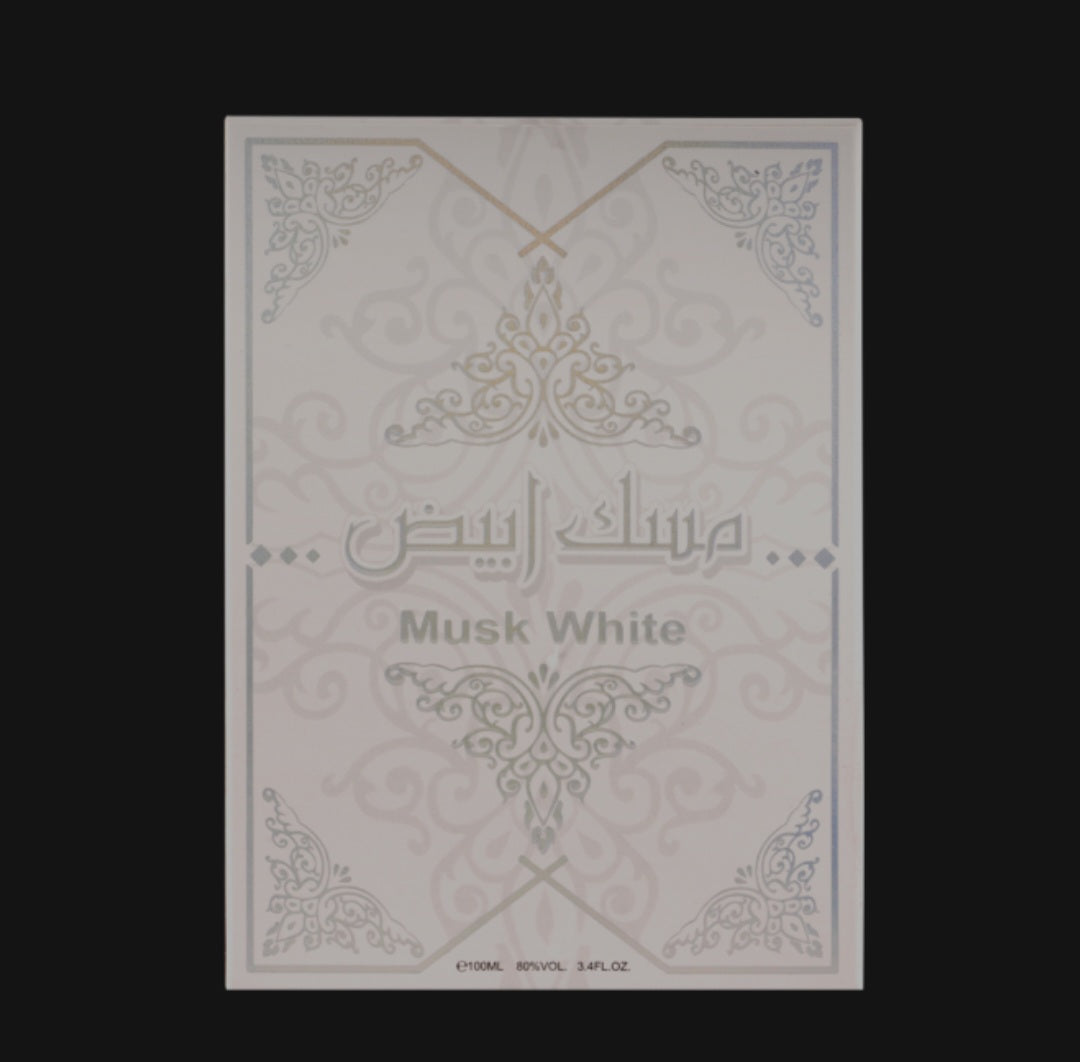 MUSK WHITE 100ml EDP for Unisex By mahabub perfumes