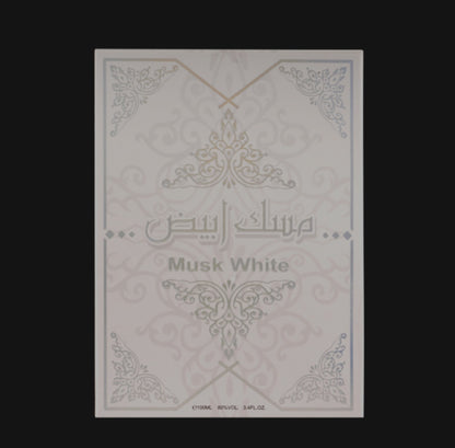 MUSK WHITE 100ml EDP for Unisex By mahabub perfumes