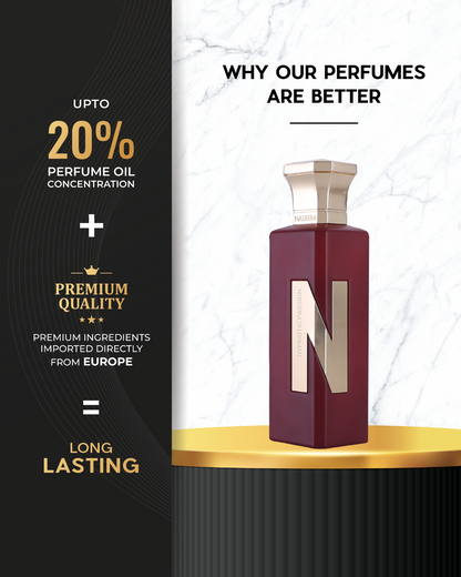 HYPNOTIC PASSION Aqua parfum 75ml EDP Unisex By NASEEM