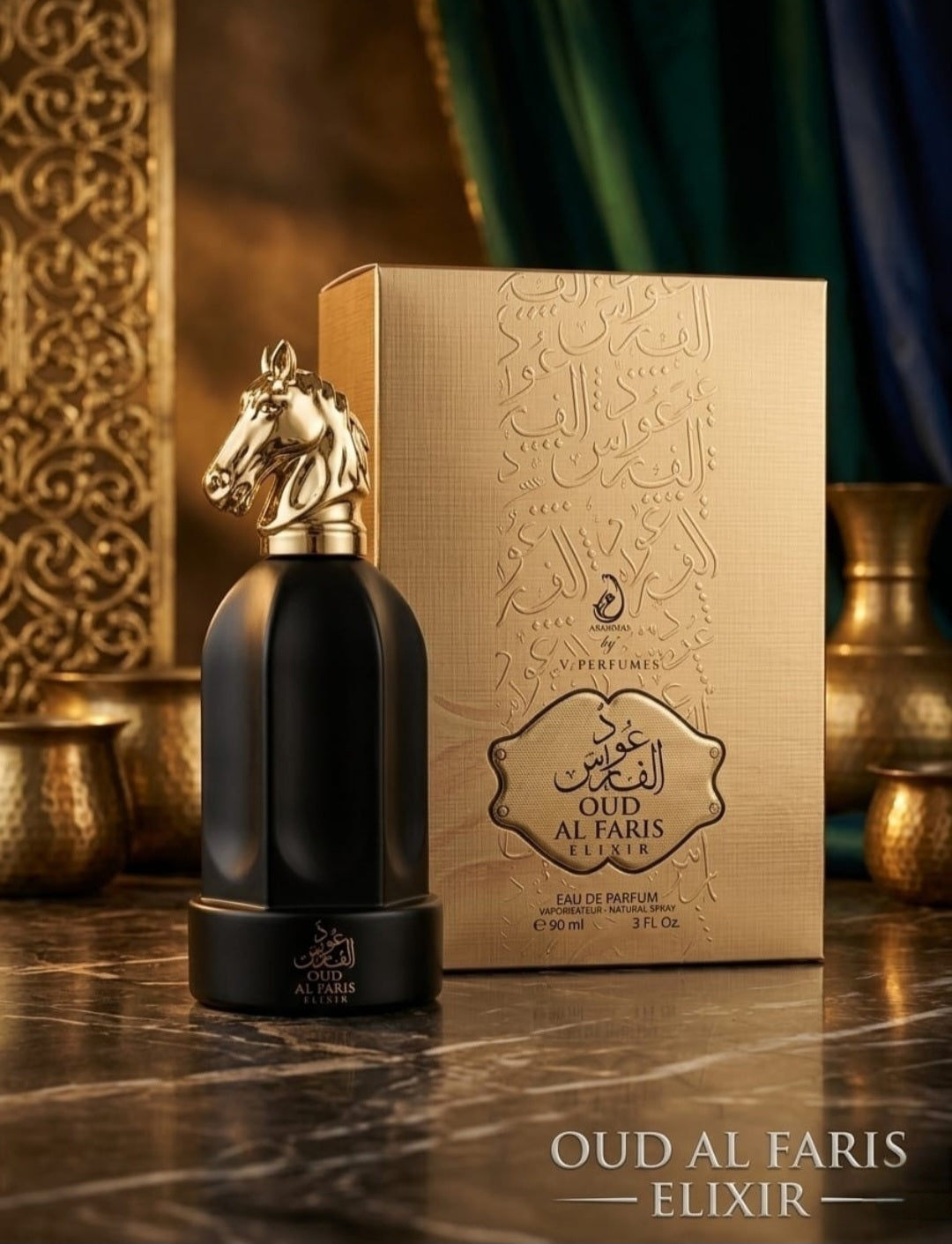 Oud Al Faris Elixir 90ml EDP Unisex By Arabiyat Myperfumes