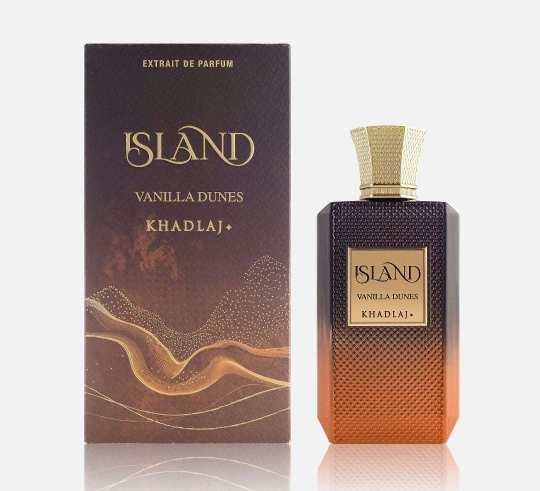 ISLAND VANILLA DUNES 100ML EXTRAIT EDP Unisex By Khadlaj