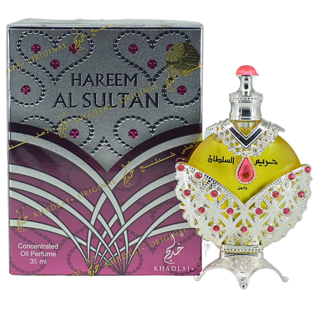 HAREEM AL SULTAN SILVER 35ML Oils perfumes EDP Unisex By Khadlaj