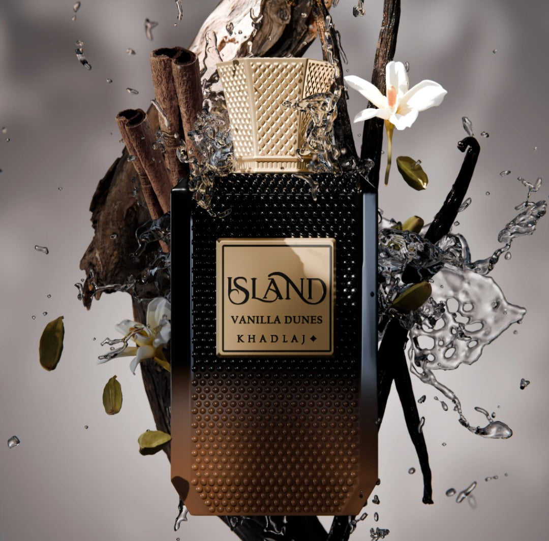 ISLAND VANILLA DUNES 100ML EXTRAIT EDP Unisex By Khadlaj