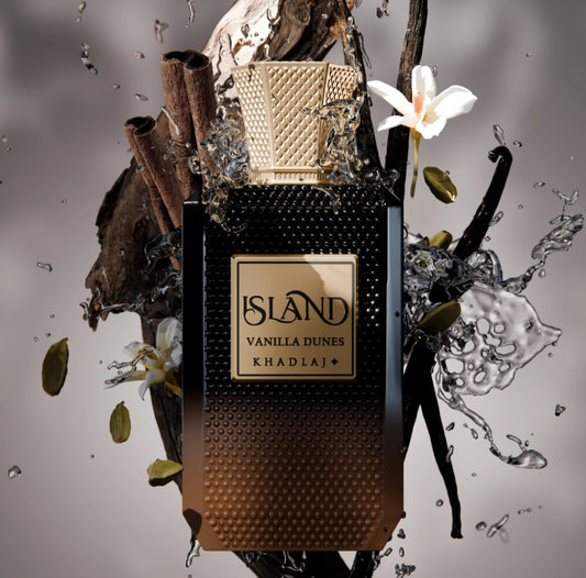 ISLAND VANILLA DUNES 100ML EXTRAIT EDP Unisex By Khadlaj