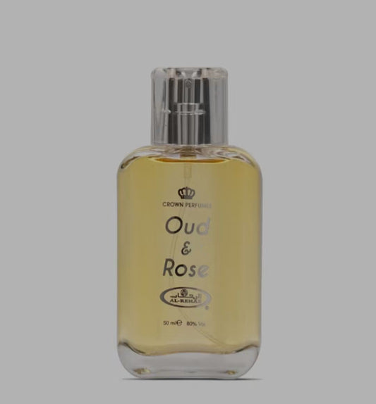 Oud&Rose 50ml EDP Unisex By Al Rehab