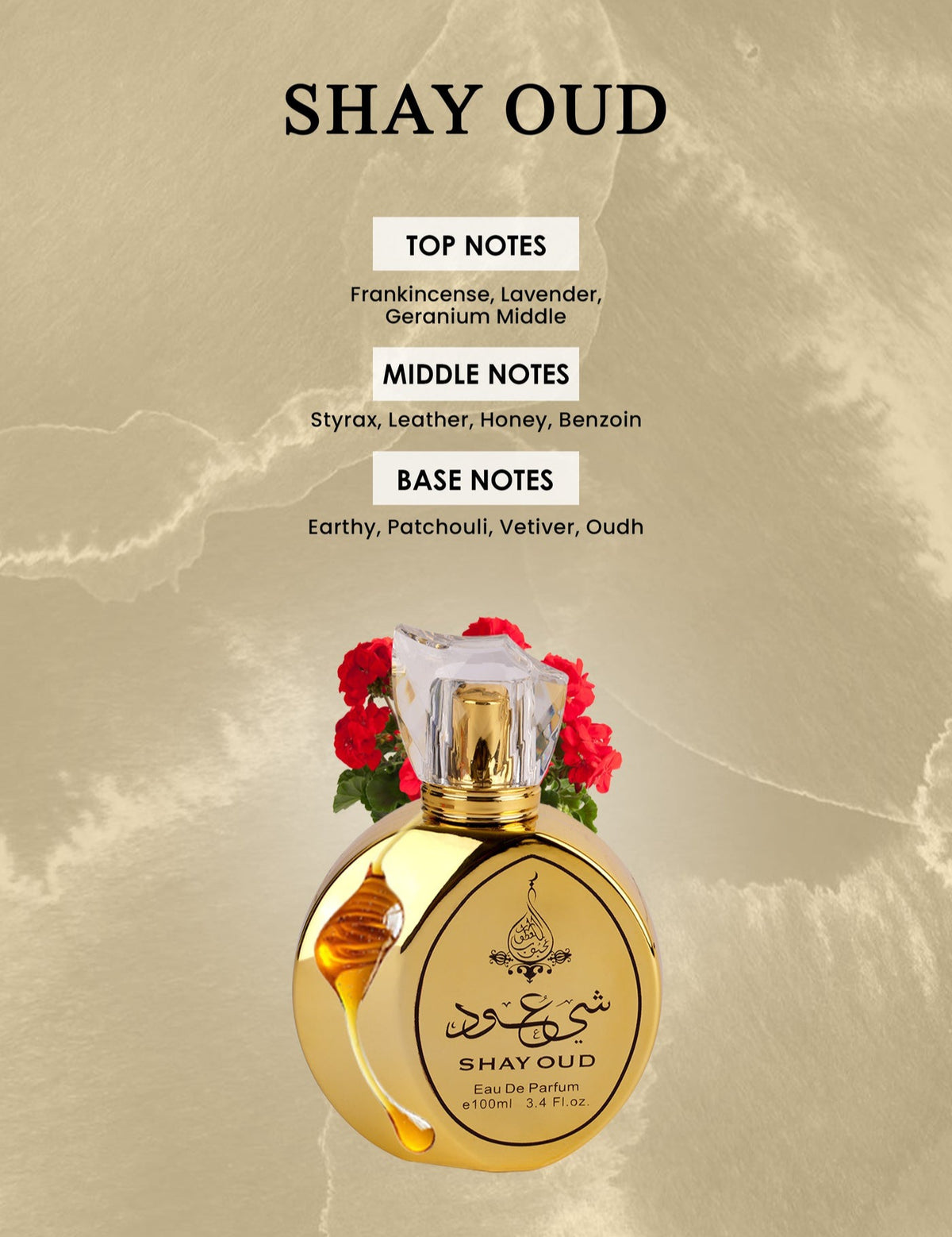 SHAY OUD 100ml EDP for Unisex By mahabub perfumes