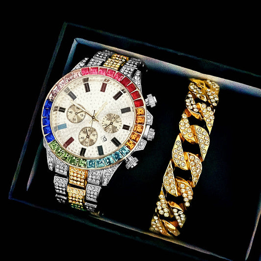 Men's Quartz Watch &Bercelt