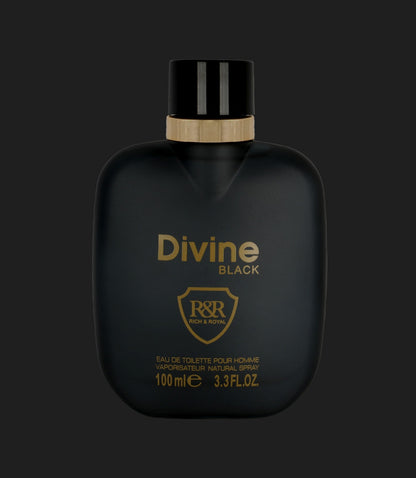 DIVINE BLACK 100ml EDP Unisex By Mahabub perfumes