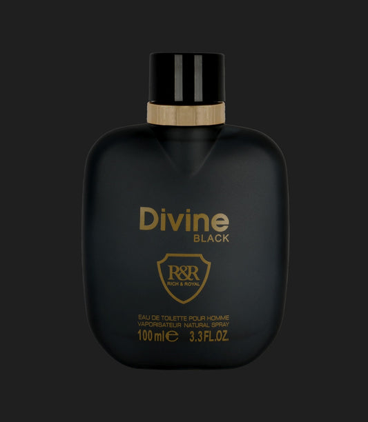 DIVINE BLACK 100ml EDP Unisex By Mahabub perfumes