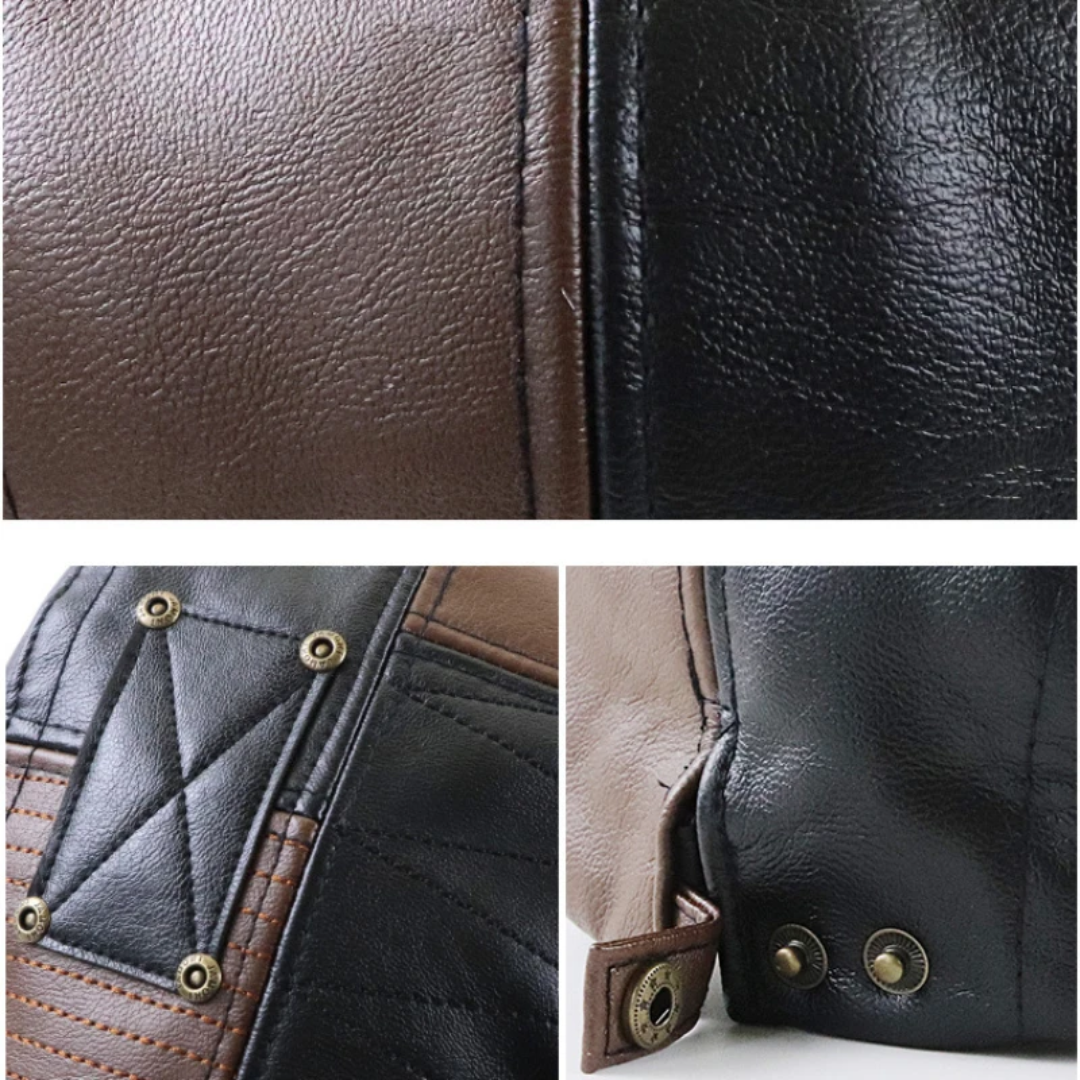 Faux leather Flat Cap's