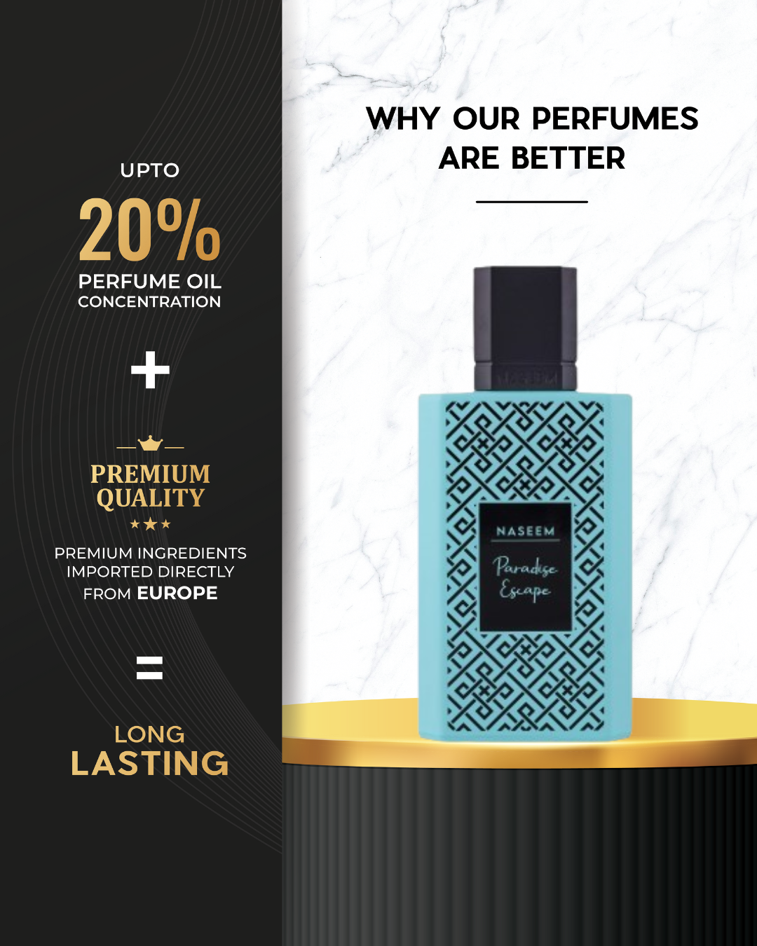 PARADISE ESCAPE 50ml EDP for Woman's By NASEEM