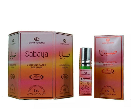 Sabaya Perfume Oil 6ml EDP 6pcs One Box