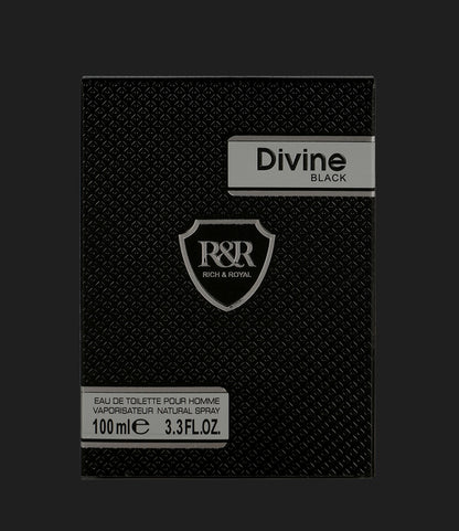 DIVINE BLACK 100ml EDP Unisex By Mahabub perfumes