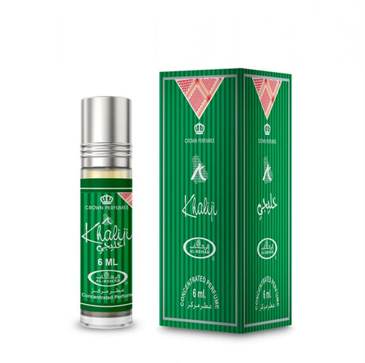 Khaliji 6ml Oils perfumes EDP for Men's By Al Rehab