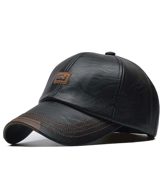 Pu leather Baseball Cap's