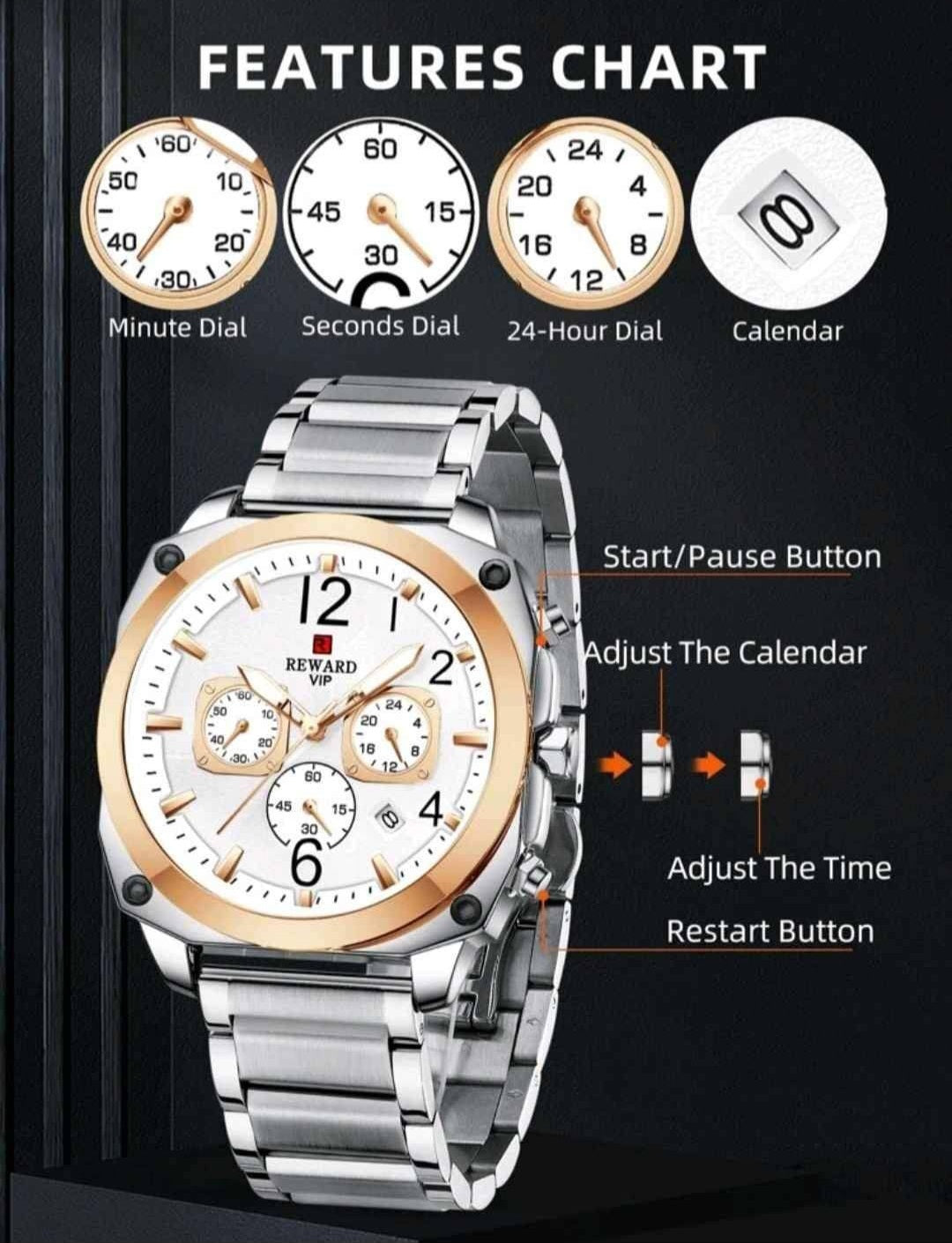 Men's Quartz Watch high quality