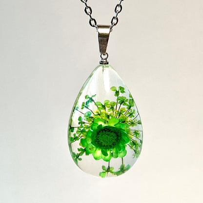 Flower Necklace Resin Jewelry For Women