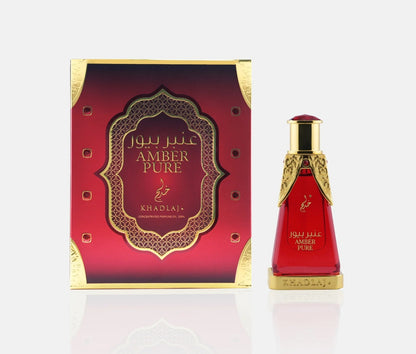 AMBER PURE 20ML Oils perfumes EDP Unisex By Khadlaj