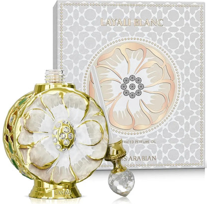 Swiss Arabian Layali Blanc Perfumes Oils 15ml for Woman's