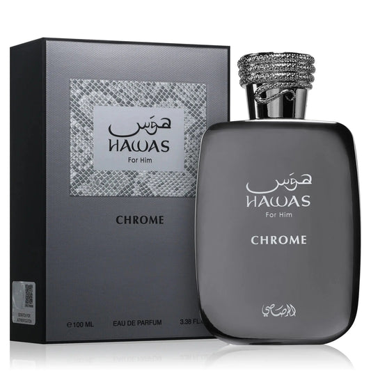 Hawas Chrome 100ml EDP for Men's