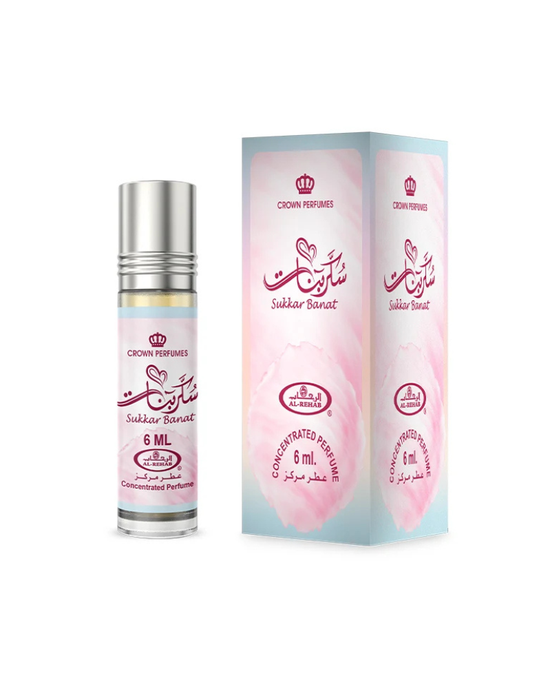 Sukkar Banat 6ml oil perfume EDP for Unisex By Al Rehab