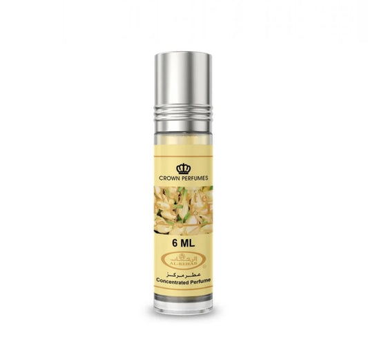 White full 6ml Oils perfumes EDP Unisex By Al Rehab