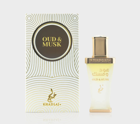 OUD&MUSK 20ML Oils Perfumes EDP Unisex By Khadlaj