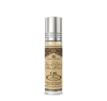 Sultan Al oud 6ml Oils perfumes EDP Unisex By Al Rehab