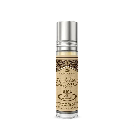 Sultan Al oud 6ml Oils perfumes EDP Unisex By Al Rehab