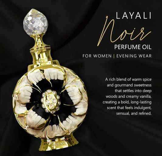 Swiss arbian Noir Perfume Oil Unisex 15ml