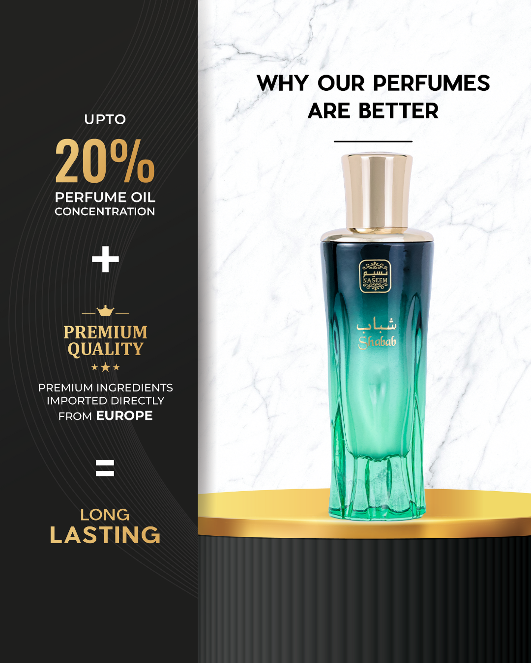 SHABAB 80ml EDP Unisex By NASEEM