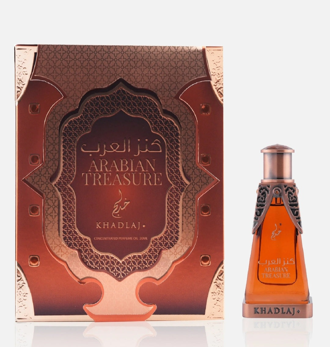 ARABIAN TREASURE 20ML Oils Perfumes EDP Unisex By Khadlaj