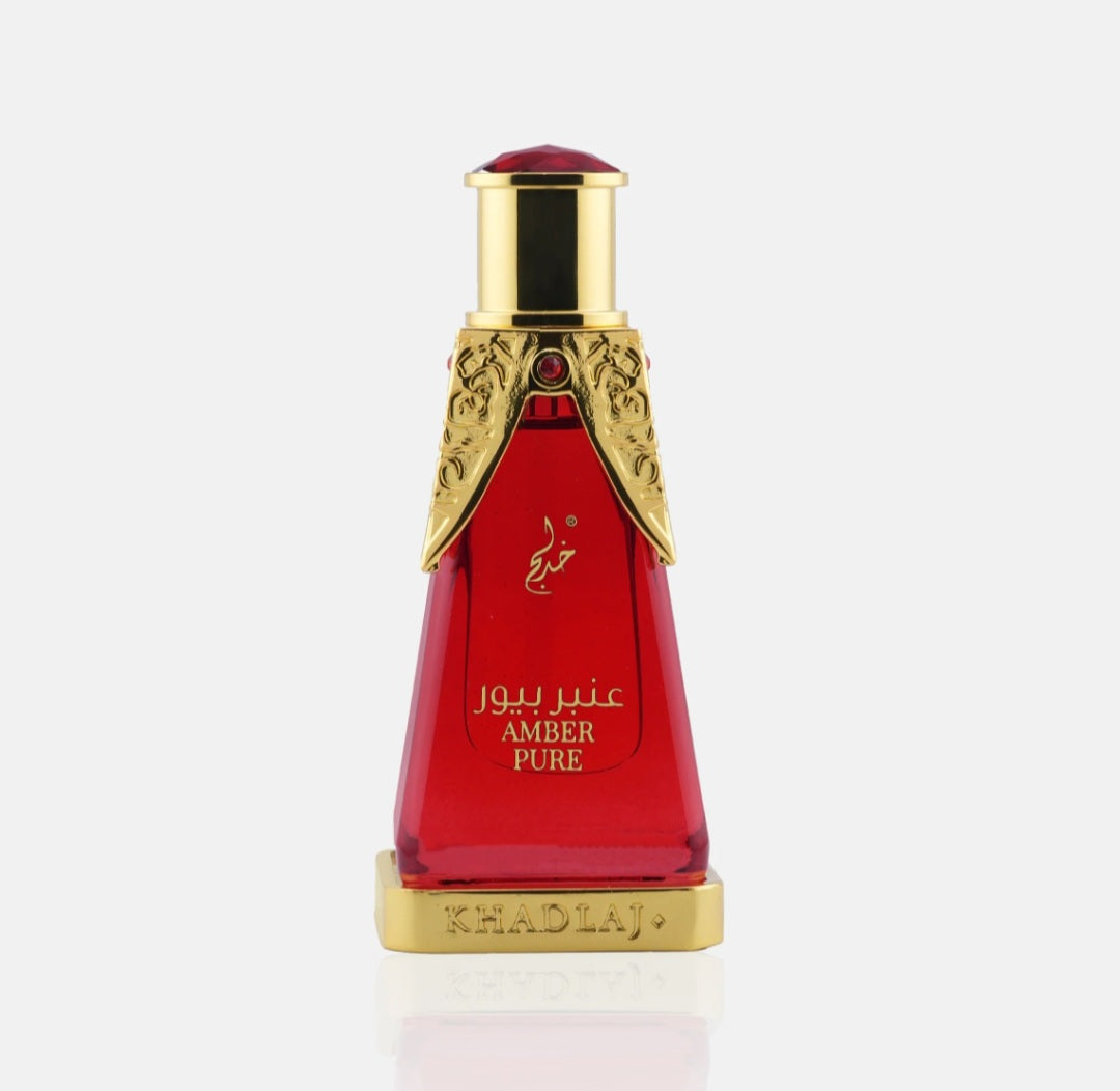 AMBER PURE 20ML Oils perfumes EDP Unisex By Khadlaj