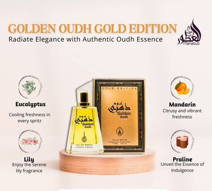 GOLDEN OUD GOLD EDITION 100ml EDP for Unisex By mahabub