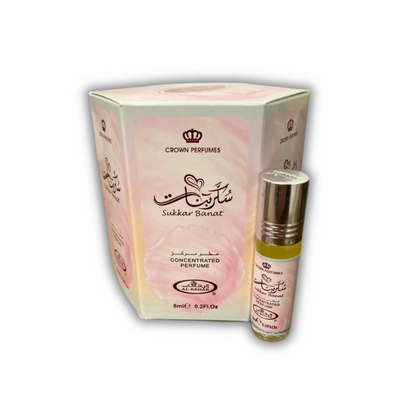 Sukkar Banat Perfume Oil 6ml EDP 6pcs One Box