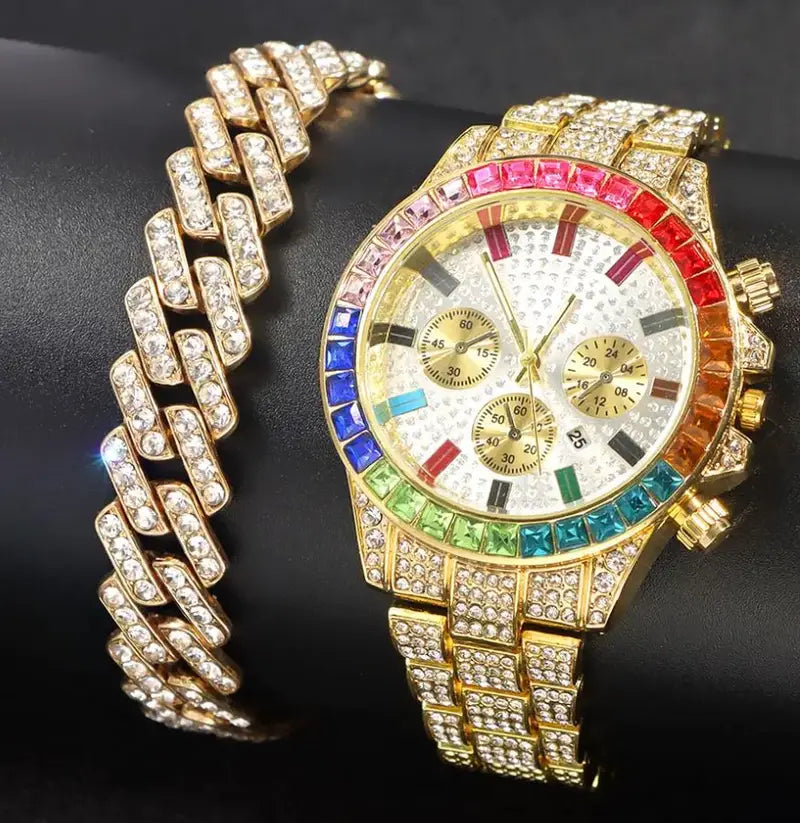 Men's Quartz Watch &Bercelt